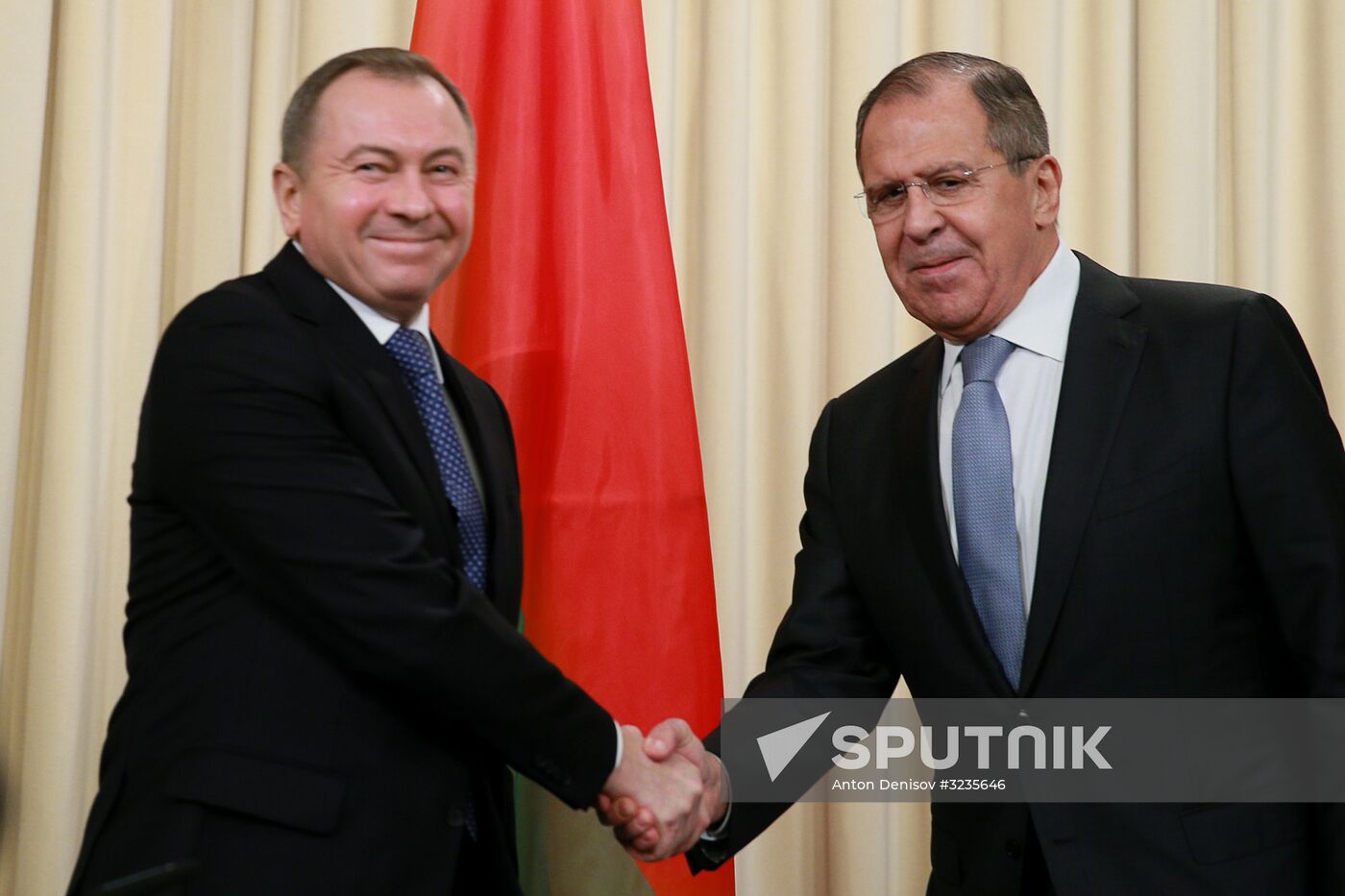 Meeting between Russian and Belarusian foreign ministers