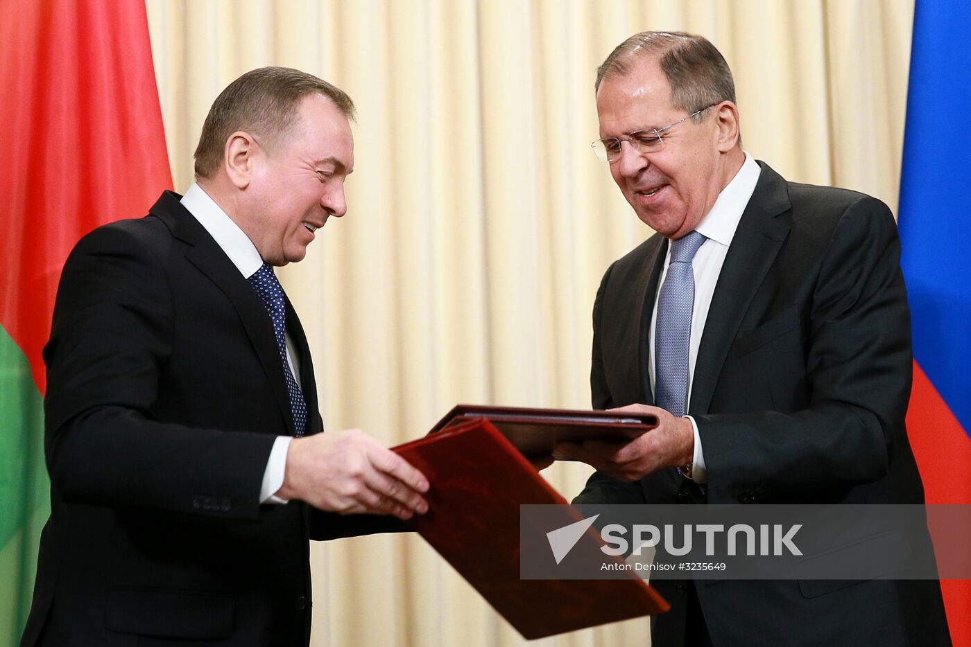 Meeting between Russian and Belarusian foreign ministers