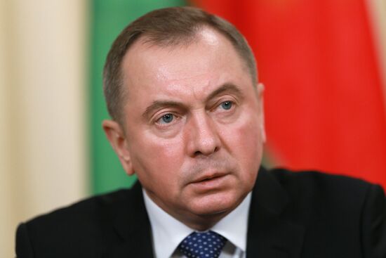 Meeting between Russian and Belarusian foreign ministers