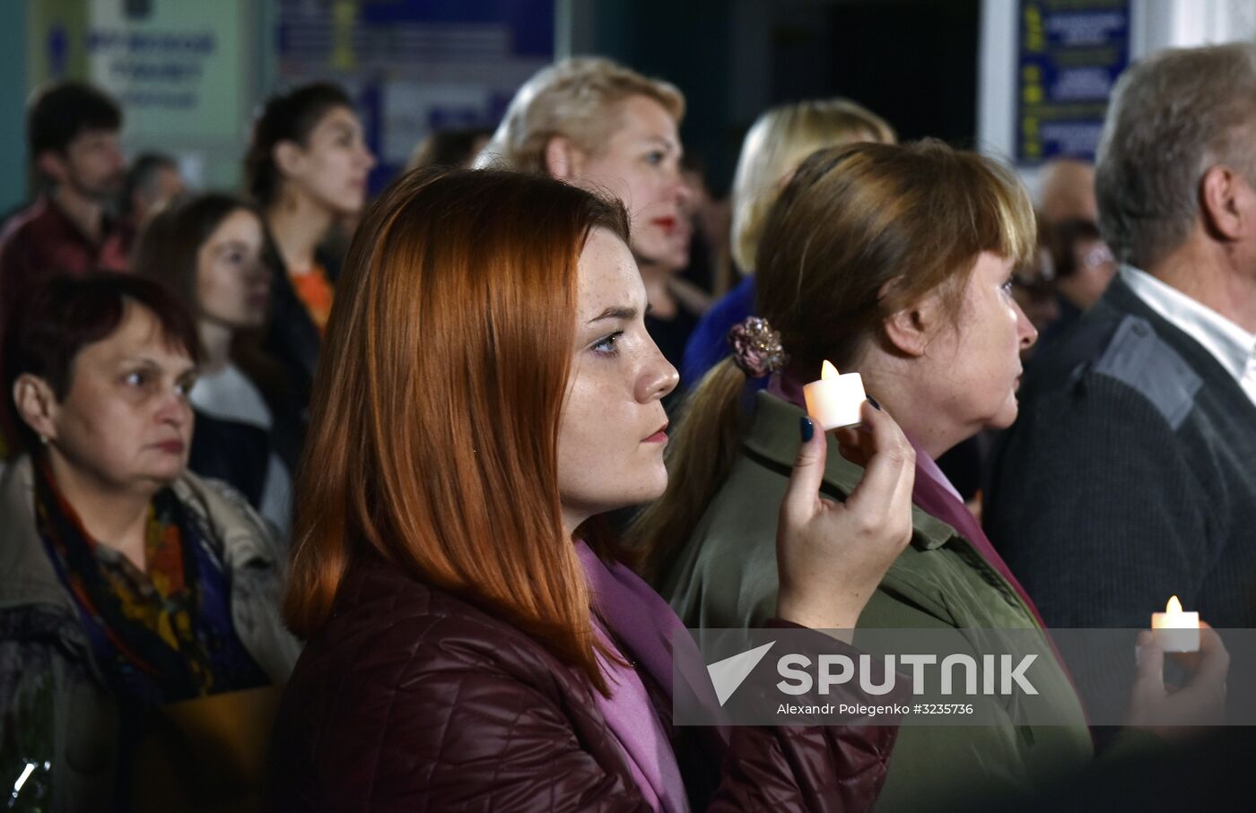 Charity concert at Simferopol Railway Station