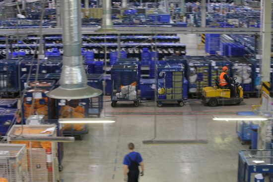 Automated sorting center of Russian Post