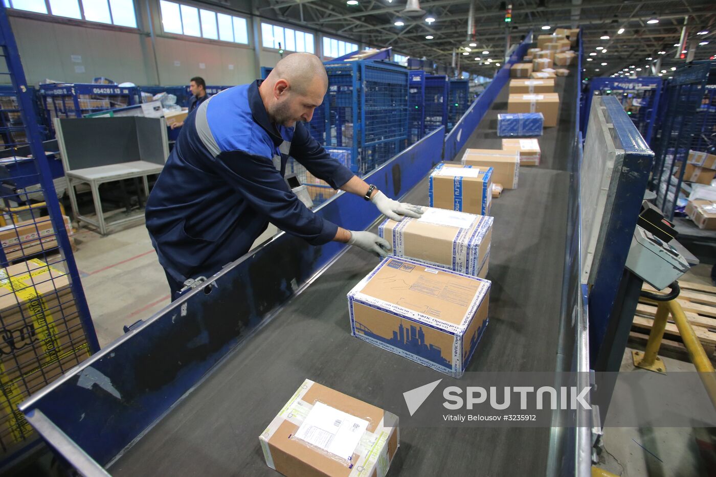 Automated sorting center of Russian Post