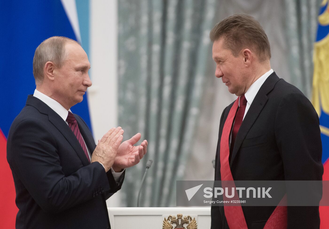 President Vladimir Putin presents state awards in Kremlin