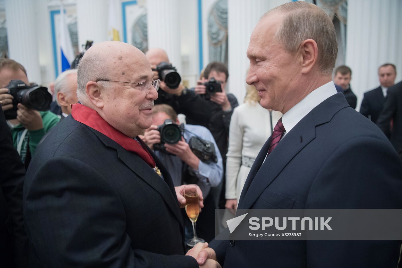 President Vladimir Putin presents state awards in Kremlin
