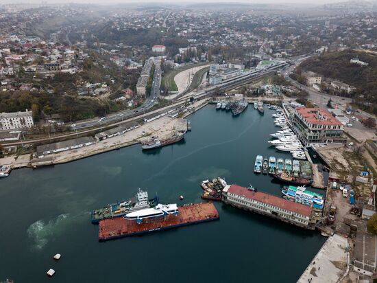 First Kometa for sea transportation arrives in Sevastopol