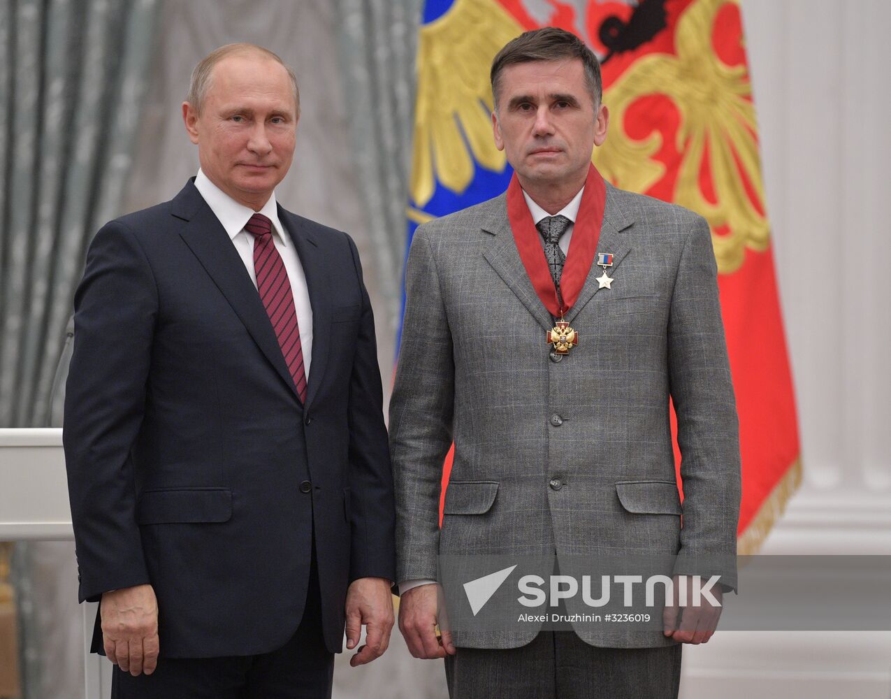 President Vladimir Putin presents state awards in Kremlin