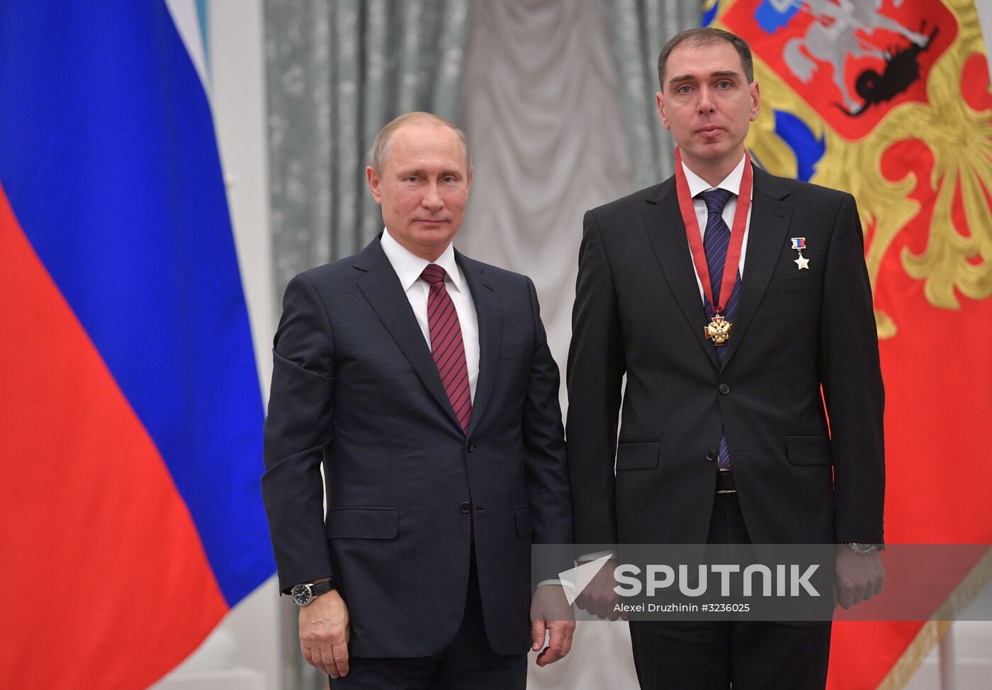 President Vladimir Putin presents state awards in Kremlin