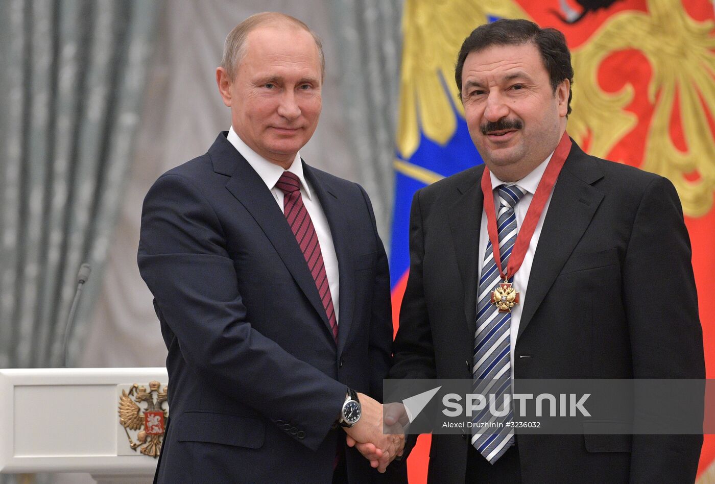 President Vladimir Putin presents state awards in Kremlin