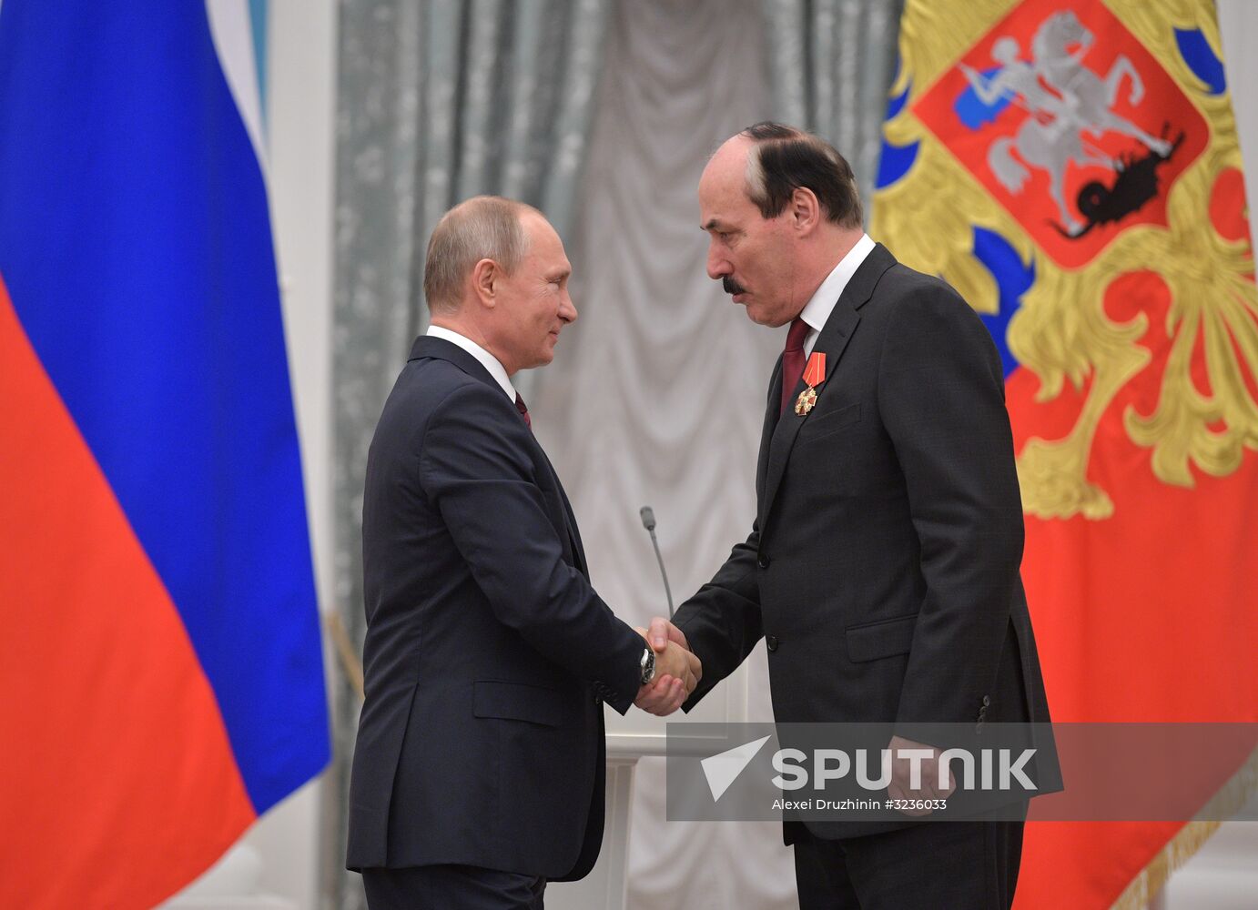 President Vladimir Putin presents state awards in Kremlin