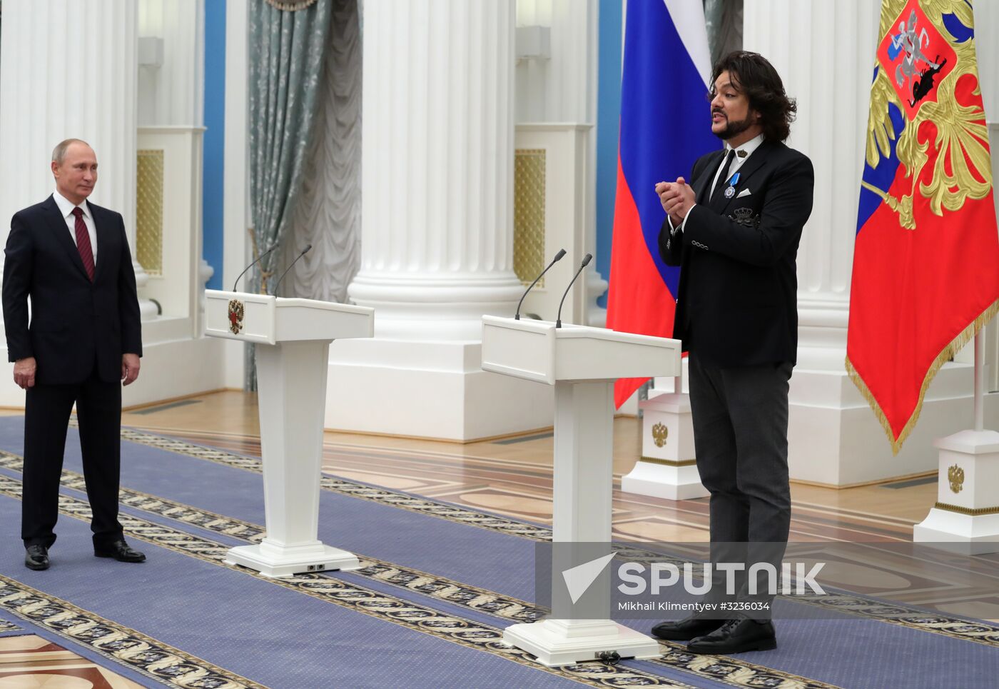 President Vladimir Putin presents state awards in Kremlin