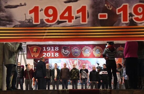 Russian Conscript's Day in Chita