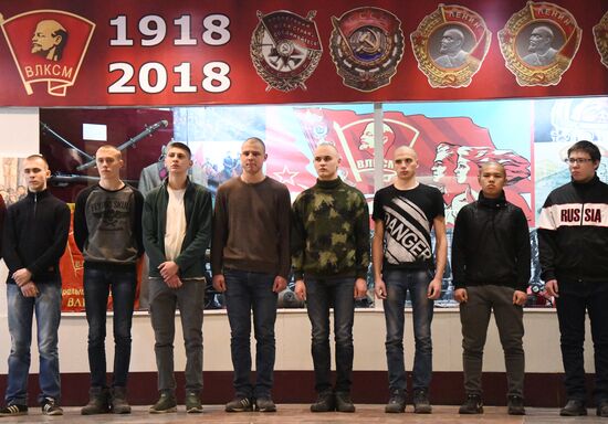 Russian Conscript's Day in Chita