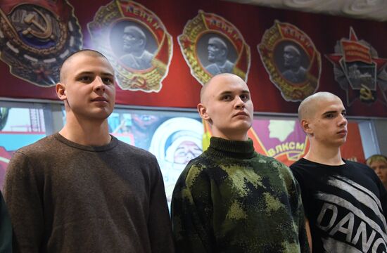 Russian Conscript's Day in Chita