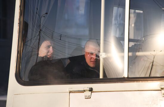 Russian Conscript's Day in Chita