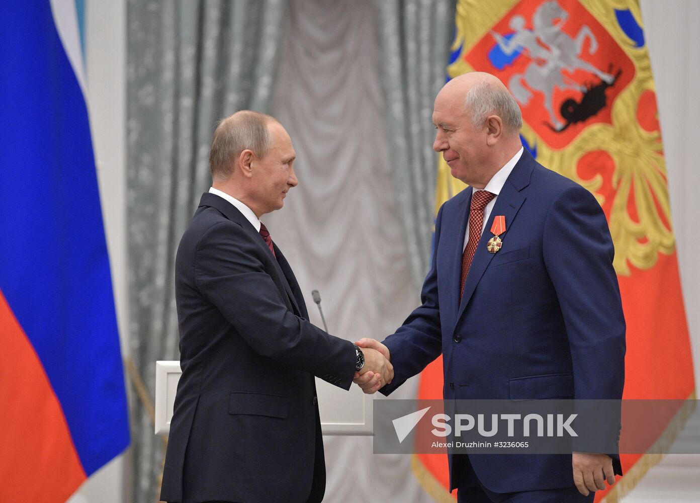 President Vladimir Putin presents state awards in Kremlin