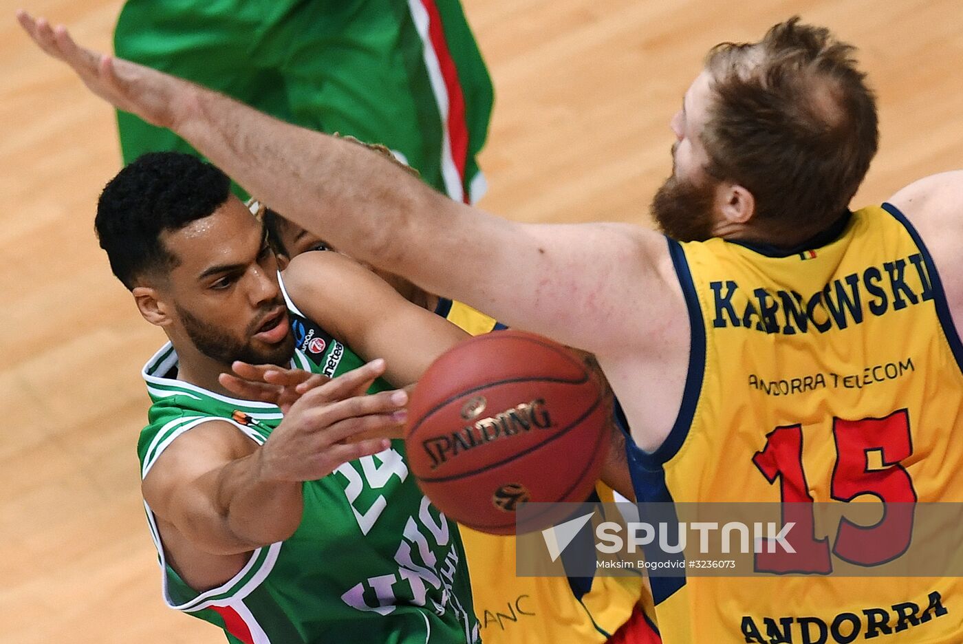 Eurocup Basketball. UNICS vs. Andorra