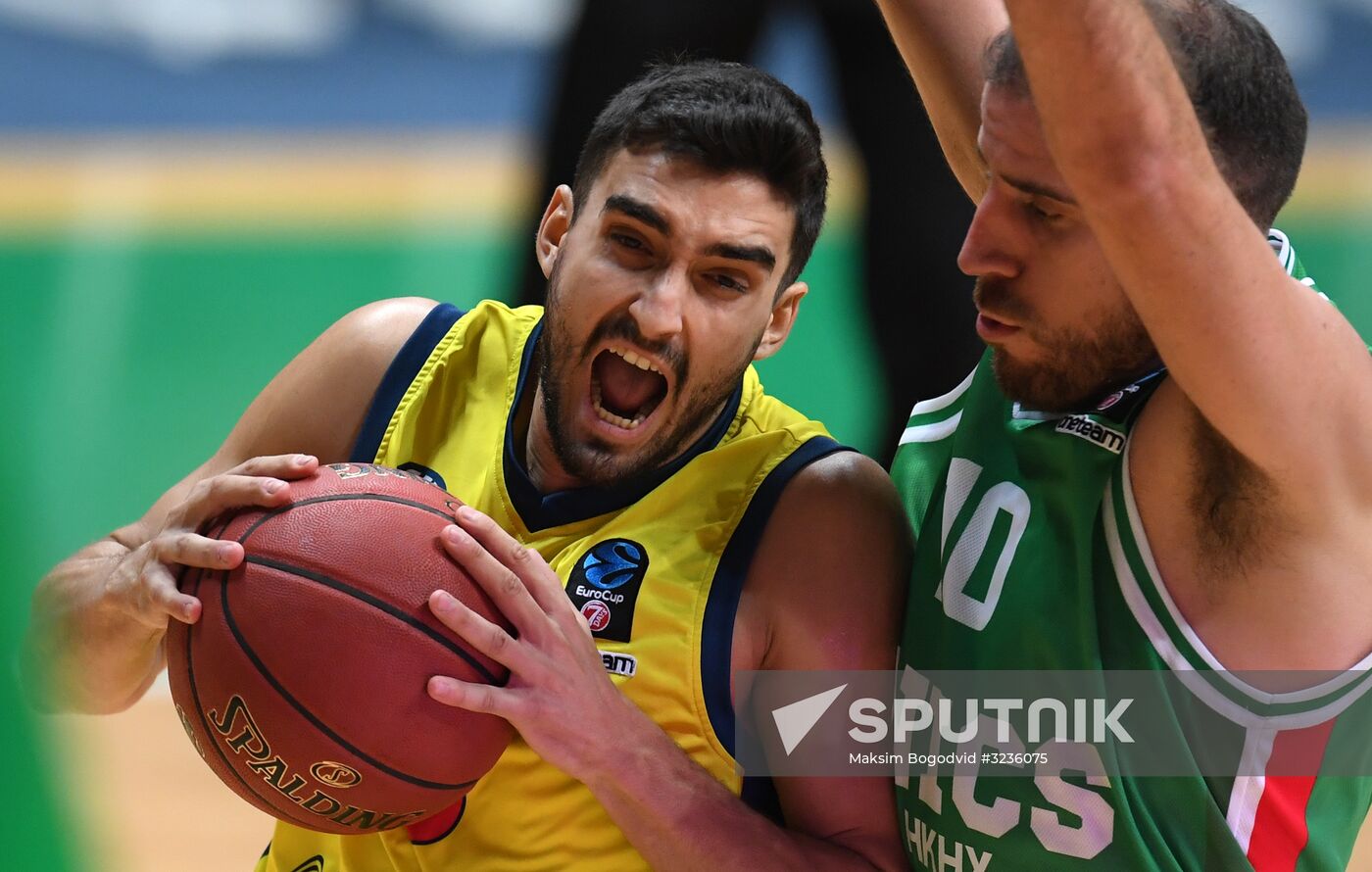 Eurocup Basketball. UNICS vs. Andorra