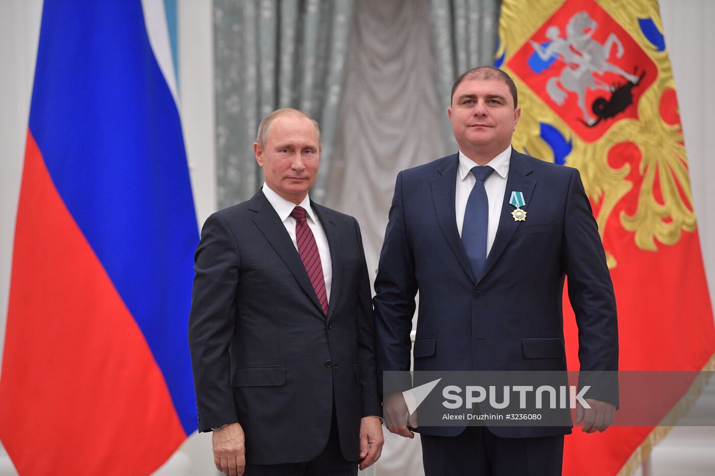 President Vladimir Putin presents state awards in Kremlin