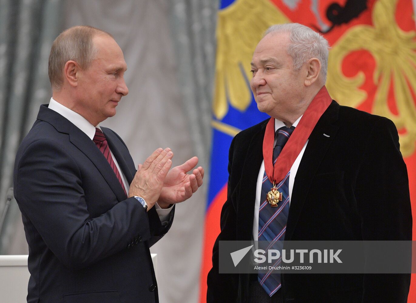President Vladimir Putin presents state awards in Kremlin