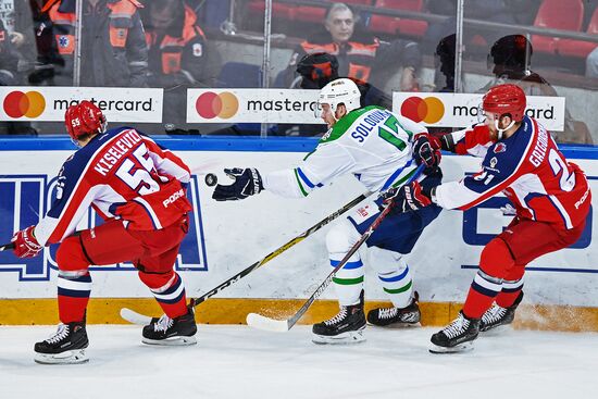 Kontinental Hockey League. CSKA vs. Salavat Yulayev