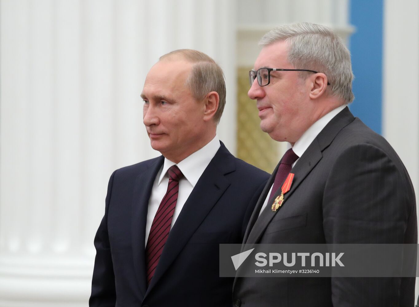 President Vladimir Putin presents state awards in Kremlin