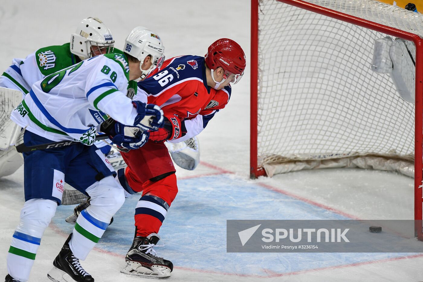 Kontinental Hockey League. CSKA vs. Salavat Yulayev