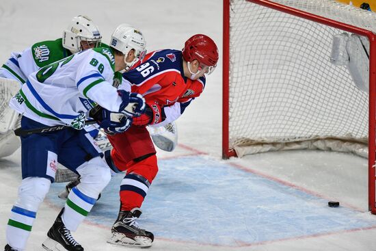 Kontinental Hockey League. CSKA vs. Salavat Yulayev
