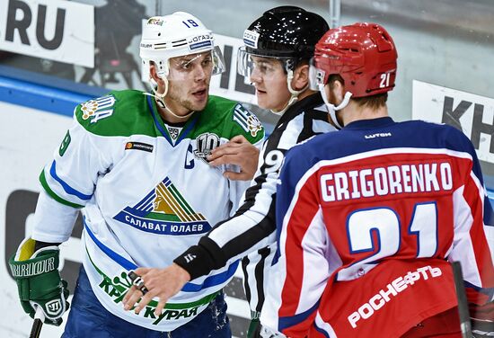 Kontinental Hockey League. CSKA vs. Salavat Yulayev