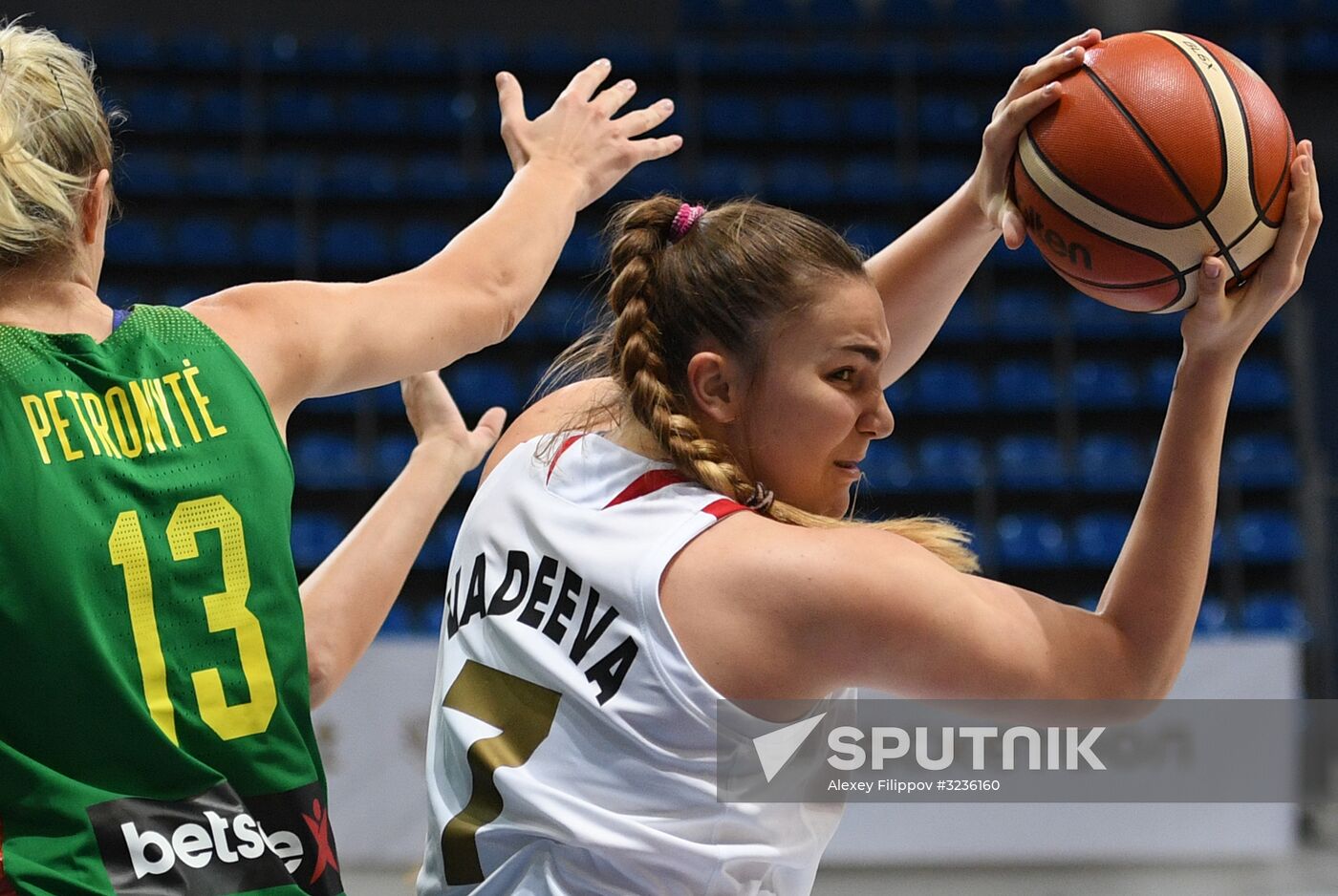 Basketball. FIBA Women's EuroBasket 2019 Qualifiers. Russia vs. Lithuania