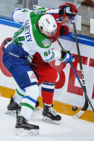 Kontinental Hockey League. CSKA vs. Salavat Yulayev