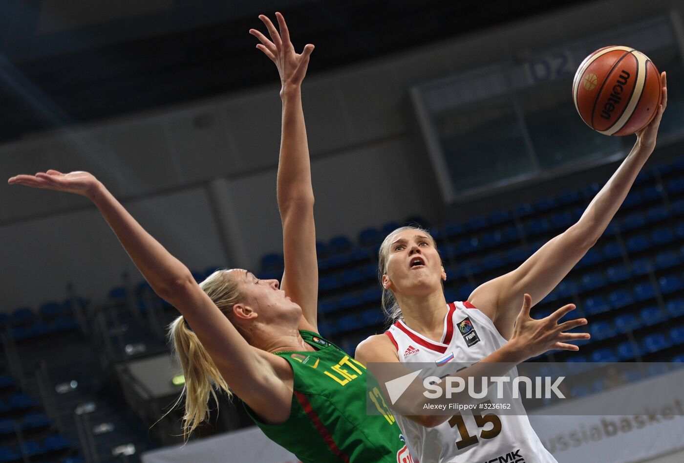 Basketball. FIBA Women's EuroBasket 2019 Qualifiers. Russia vs. Lithuania