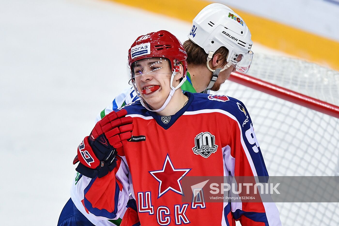 Kontinental Hockey League. CSKA vs. Salavat Yulayev