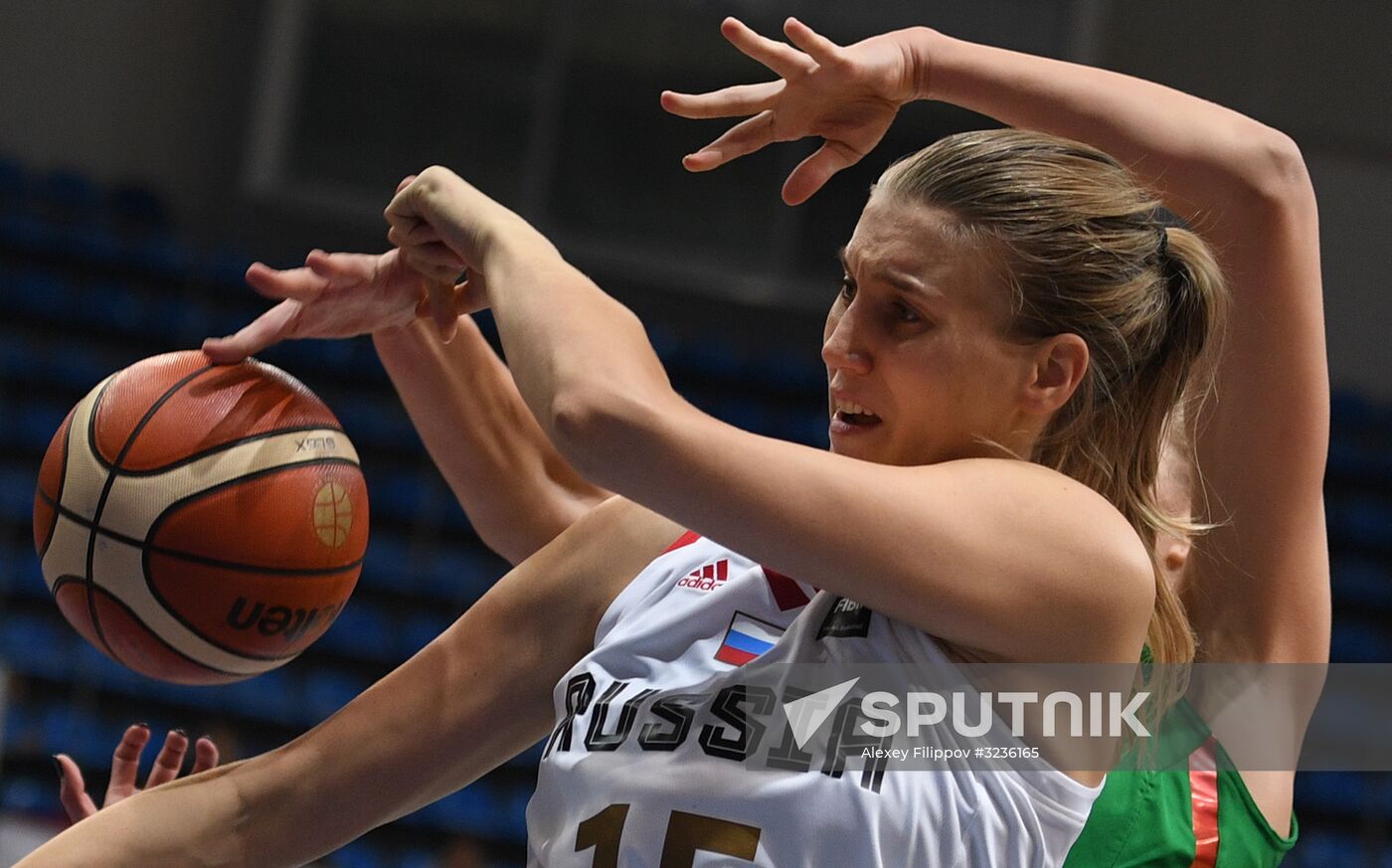 Basketball. FIBA Women's EuroBasket 2019 Qualifiers. Russia vs. Lithuania