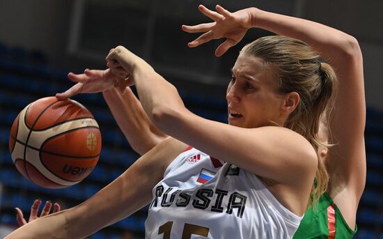 Basketball. FIBA Women's EuroBasket 2019 Qualifiers. Russia vs. Lithuania