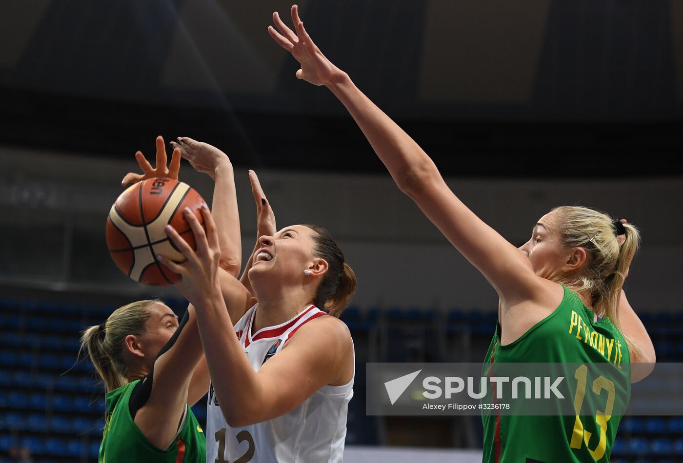 Basketball. FIBA Women's EuroBasket 2019 Qualifiers. Russia vs. Lithuania