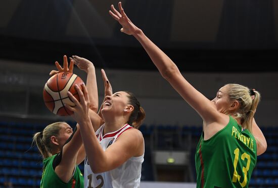 Basketball. FIBA Women's EuroBasket 2019 Qualifiers. Russia vs. Lithuania
