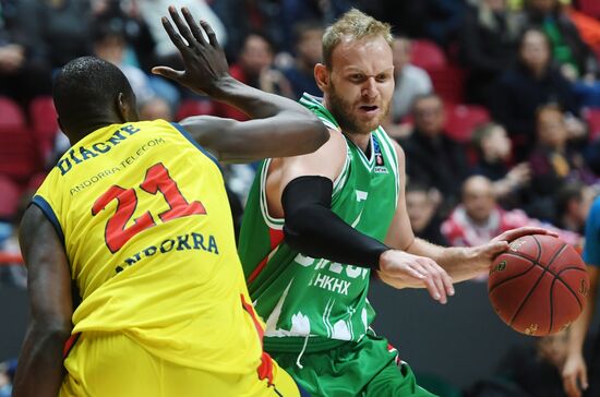 Eurocup Basketball. UNICS vs. Andorra