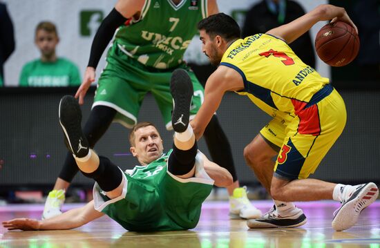 Eurocup Basketball. UNICS vs. Andorra