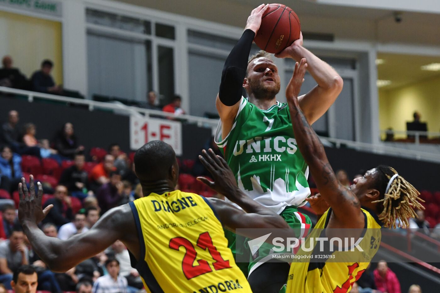 Eurocup Basketball. UNICS vs. Andorra