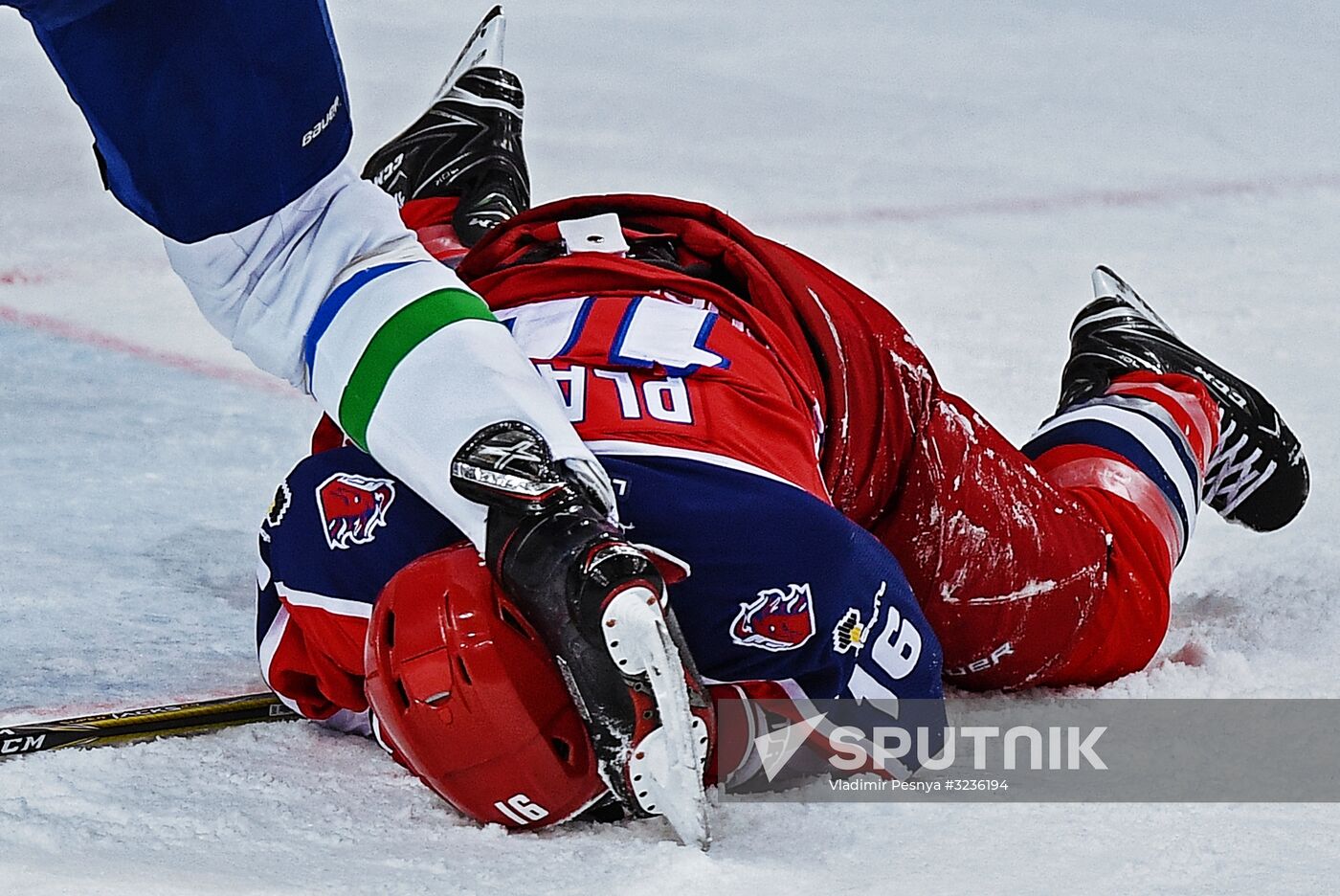 Kontinental Hockey League. CSKA vs. Salavat Yulayev