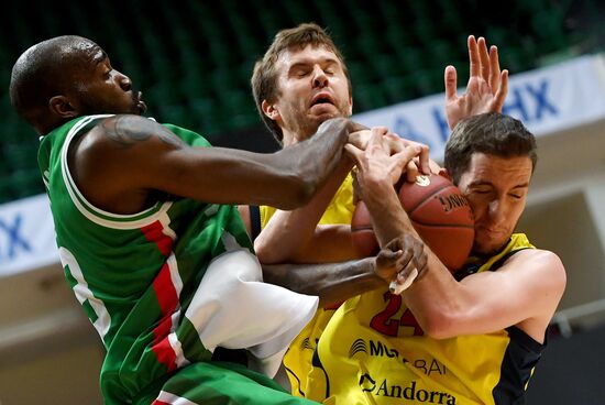 Eurocup Basketball. UNICS vs. Andorra
