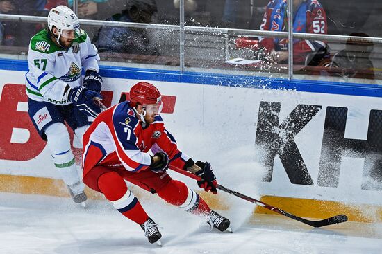 Kontinental Hockey League. CSKA vs. Salavat Yulayev