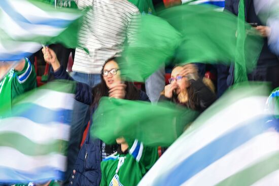 Kontinental Hockey League. CSKA vs. Salavat Yulayev