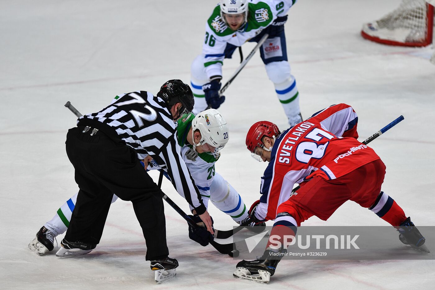 Kontinental Hockey League. CSKA vs. Salavat Yulayev