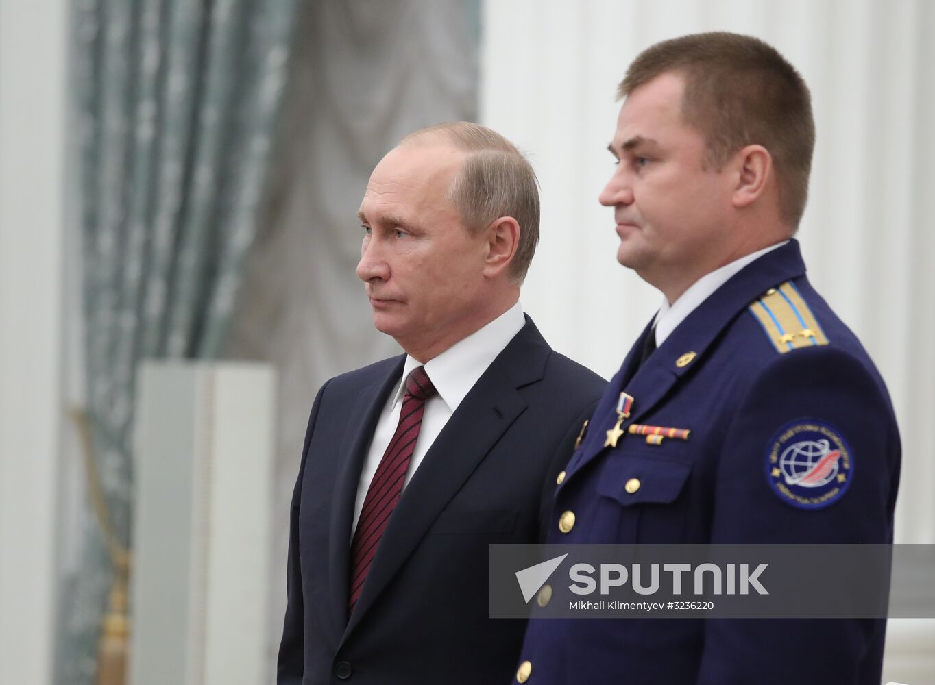 President Vladimir Putin presents state decorations at Kremlin