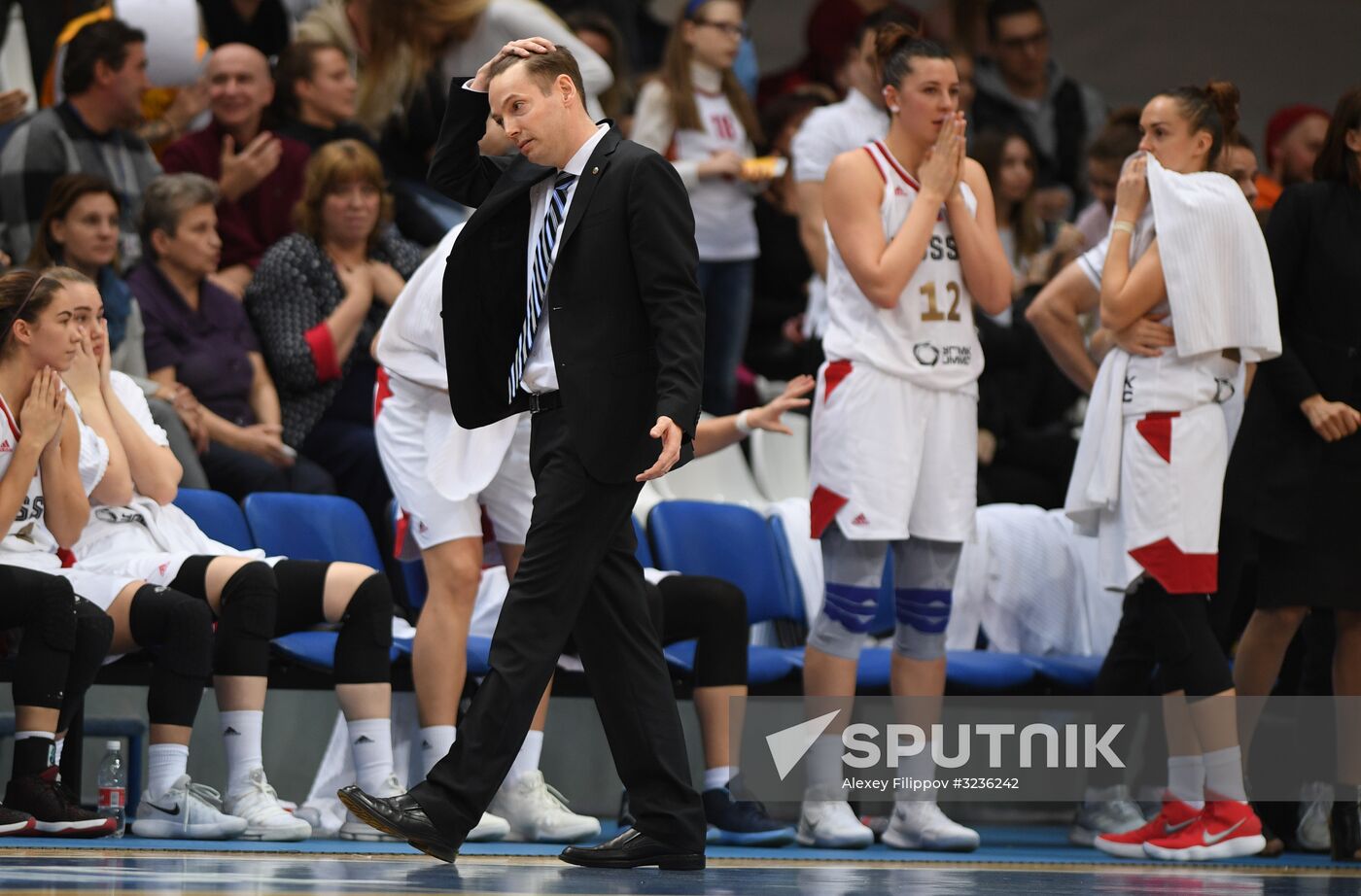 Basketball. FIBA Women's EuroBasket 2019 Qualifiers. Russia vs. Lithuania