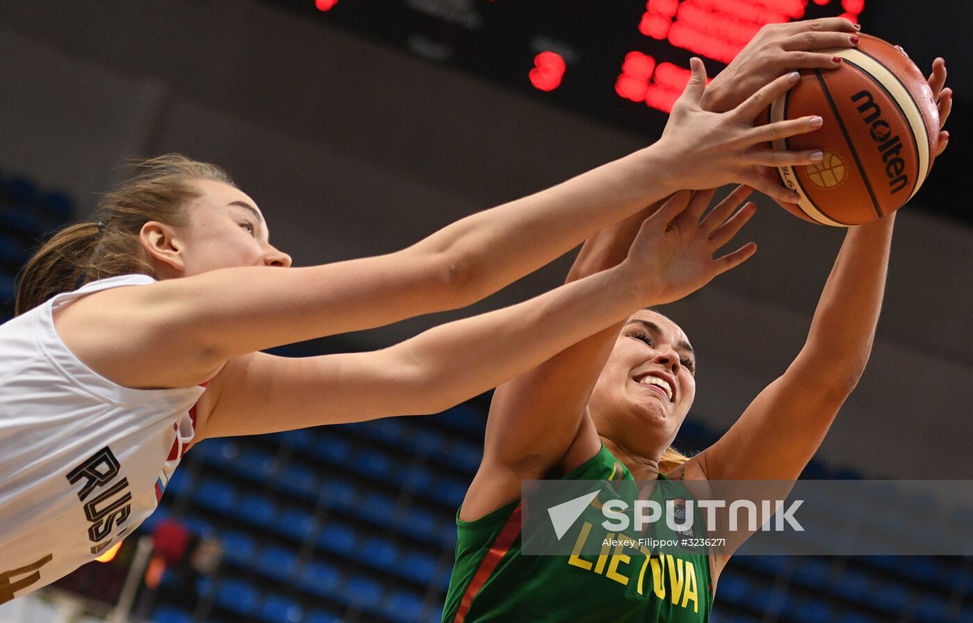 Basketball. FIBA Women's EuroBasket 2019 Qualifiers. Russia vs. Lithuania