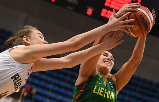 Basketball. FIBA Women's EuroBasket 2019 Qualifiers. Russia vs. Lithuania