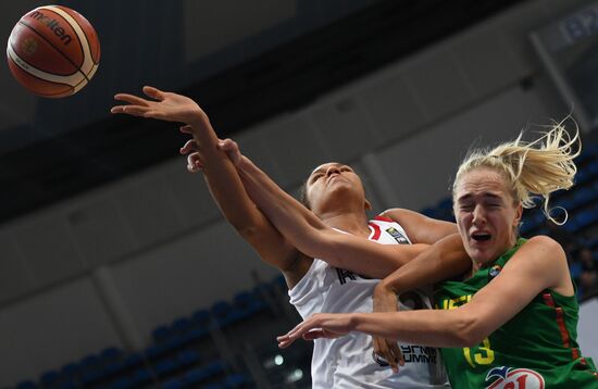 Basketball. FIBA Women's EuroBasket 2019 Qualifiers. Russia vs. Lithuania