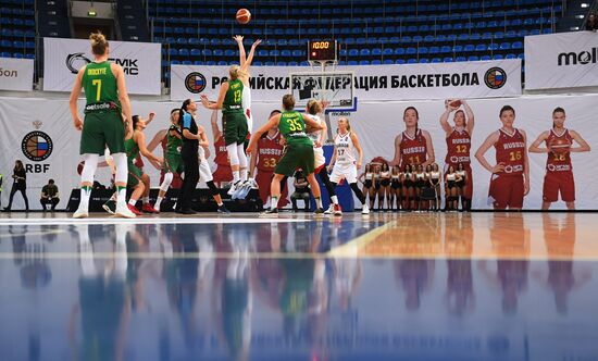 Basketball. FIBA Women's EuroBasket 2019 Qualifiers. Russia vs. Lithuania